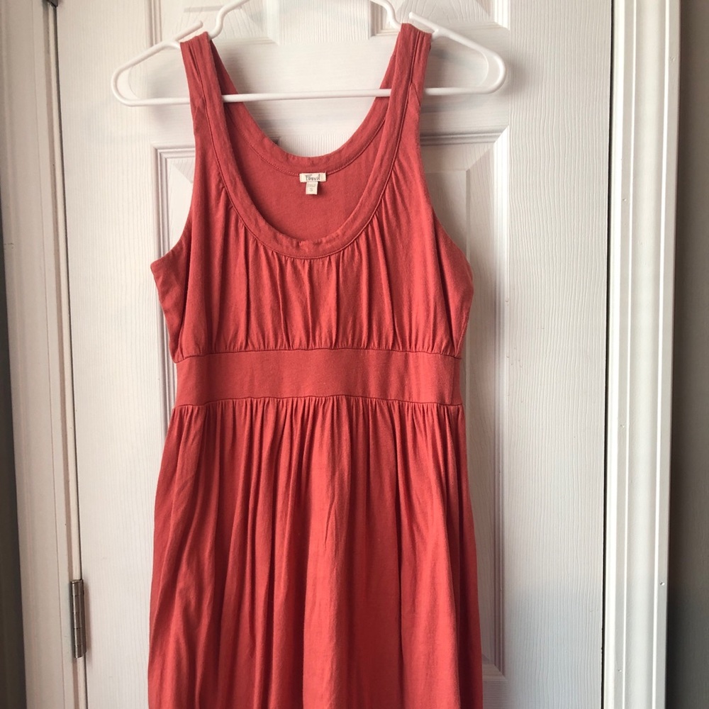 Salmon Pink Fossil Dress